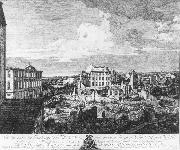 Dresden, the Ruins of the Pirnaische Vorstadt kinxt BELLOTTO, Bernardo